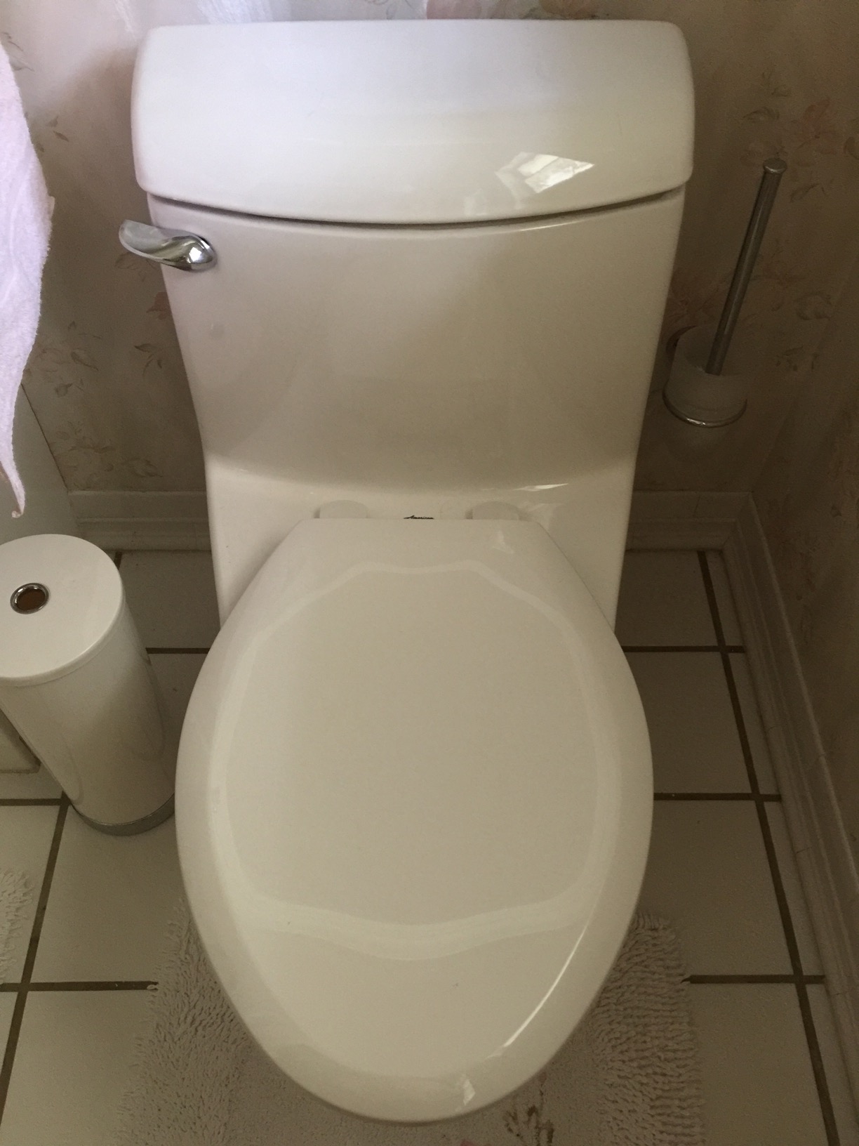American Standard Champion 4 One Piece Elongated Toilet, 1.6 GPF, White customer photo 2