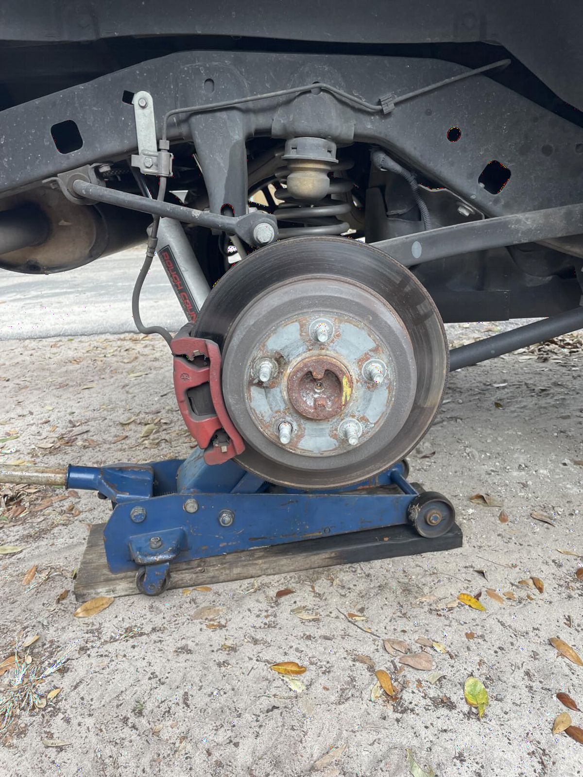 PowerStop Front and Rear Brake & Caliper Kit for Jeep Wrangler 2007-17 | Jeep Wrangler JK 2018 - Drilled & Slotted Disc Rotors + Z36 Brake Pads + Red-Powder Coated Calipers, KC2798-36 customer photo 2
