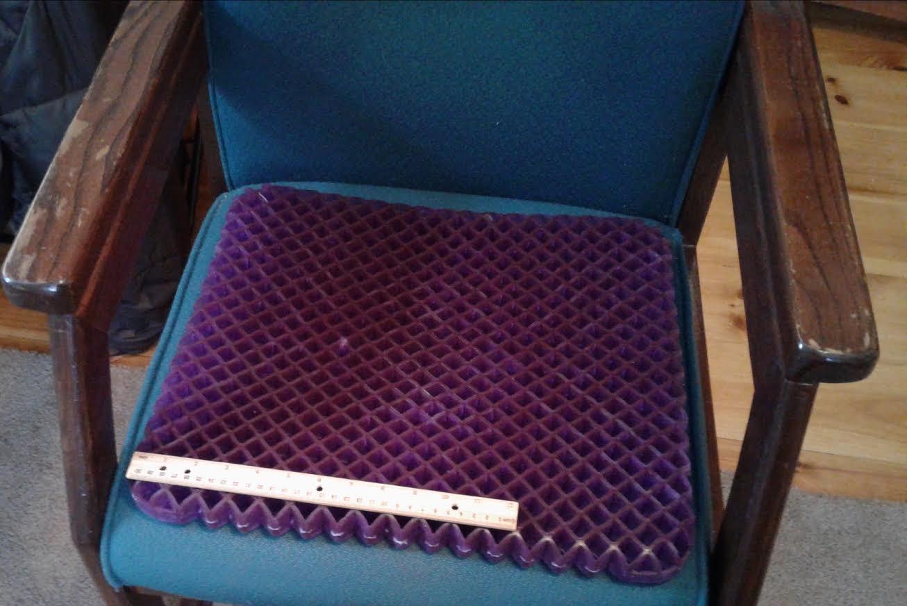 Purple Simply Seat Cushion, Lightweight 1.25