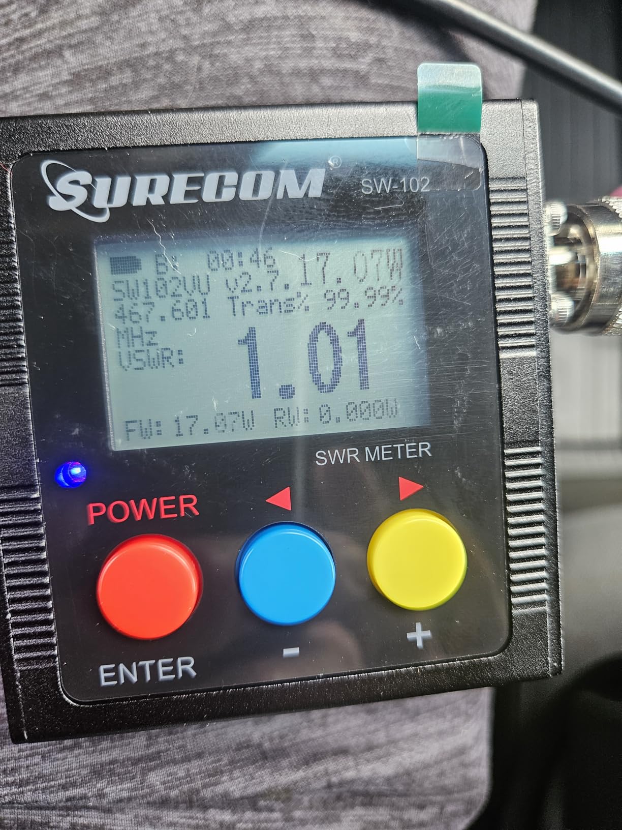 Mcbazel Surecom SW-102 Digital VHF/UHF 125-525Mhz Antenna Power & SWR Meter customer photo 1