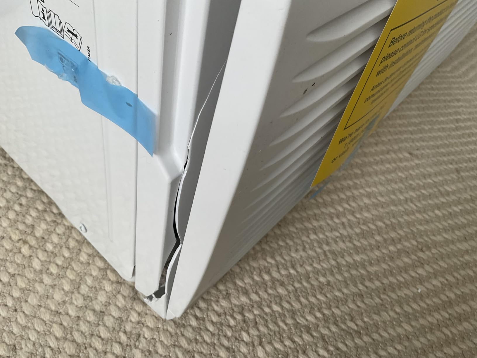 LG 10,000 BTU Through the Wall Air Conditioner, 115V, Cools up to 440 Sq. Ft. for Bedroom, Living Room, Apartment, with Remote, 3 Cool & Fan Speeds, Wall AC Unit, White customer photo 2