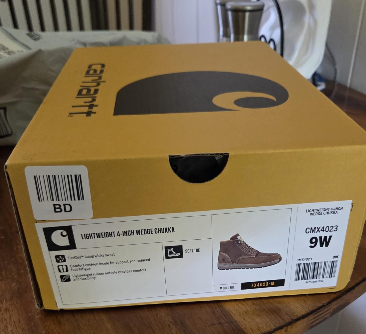 Carhartt Men's CMX4023 Lightweight Wedge Moc Toe Chukka customer photo 1