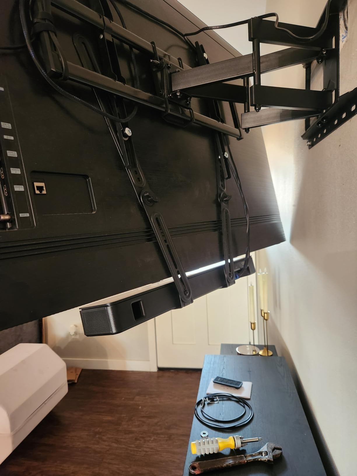 Mounting Dream Soundbar Mount Bracket Fits Most of Soundbars up to 15 Lbs customer photo 2