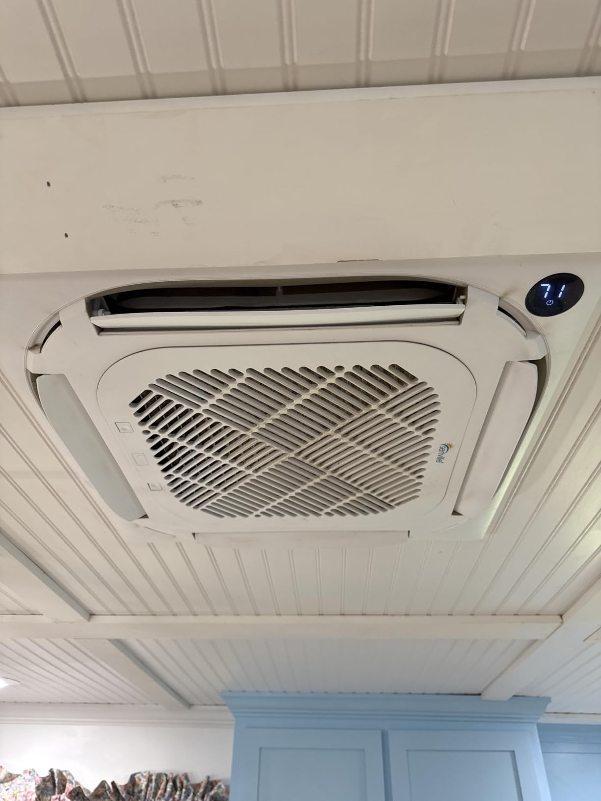 Senville Ceiling Cassette Mini Split AC/Heating System, Inverter, 18000 BTU | 208/230V, Energy Star Certified, AHRI Certified, 16ft Line Set Included, Heat Pump customer photo 1