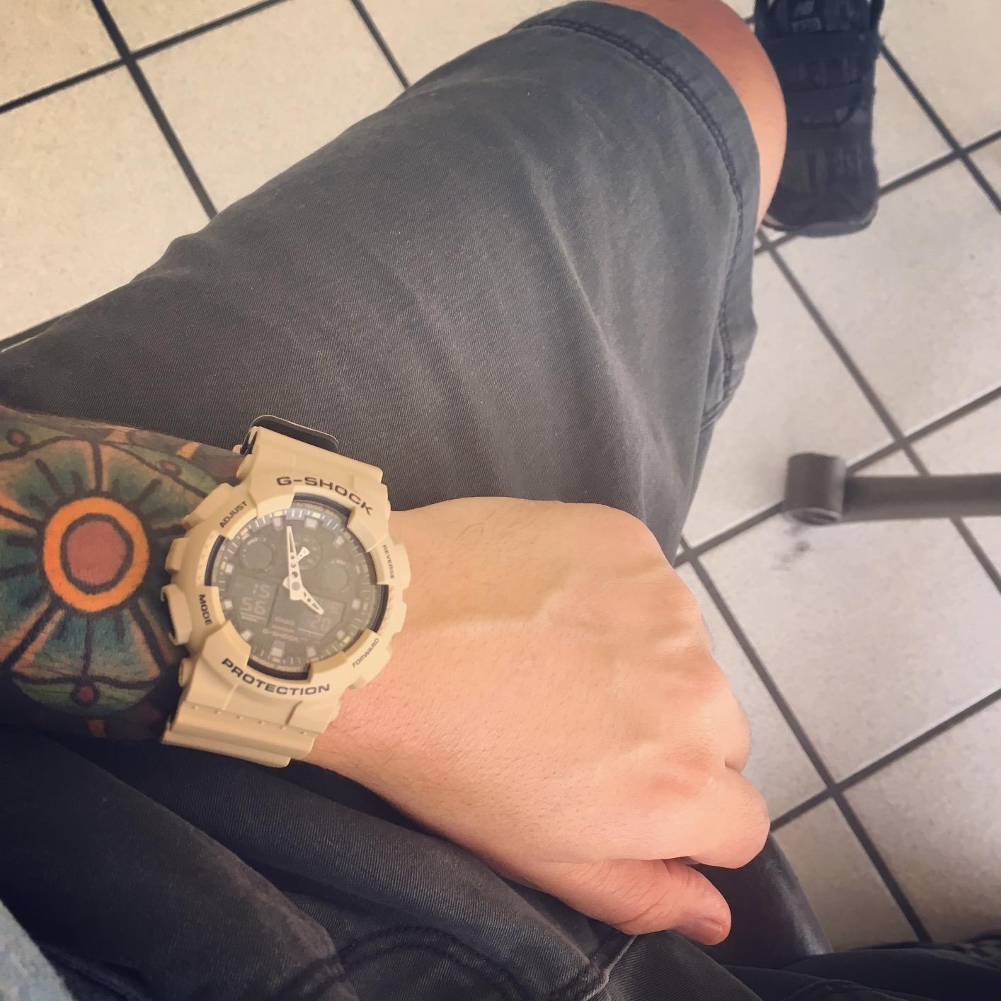 G-Shock GA-1000L Beige customer photo 1