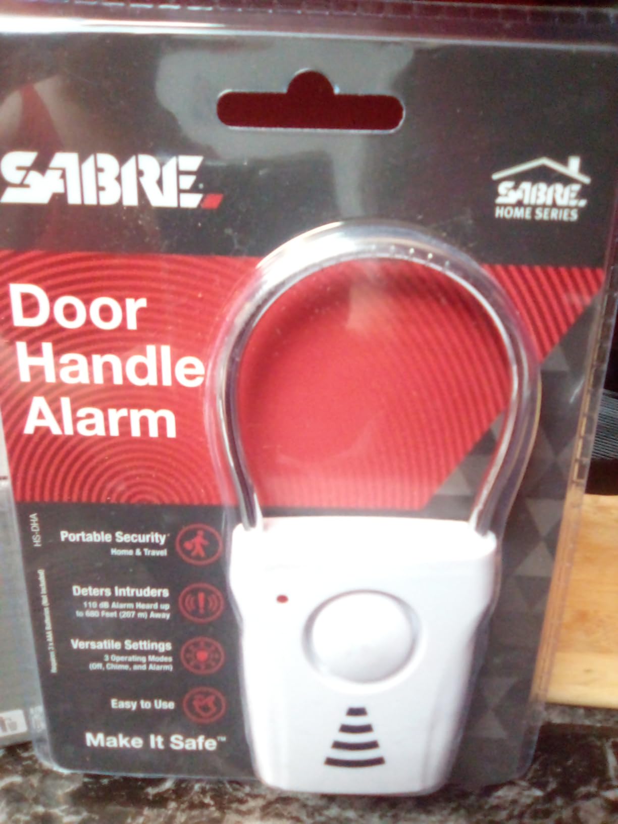 SABRE 110dB Door Handle Alarm customer photo 1