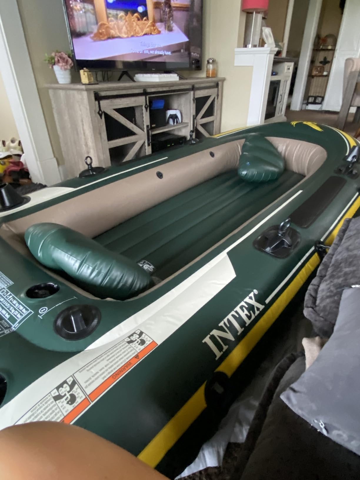 INTEX Seahawk 3-Person Inflatable Boat customer photo 1