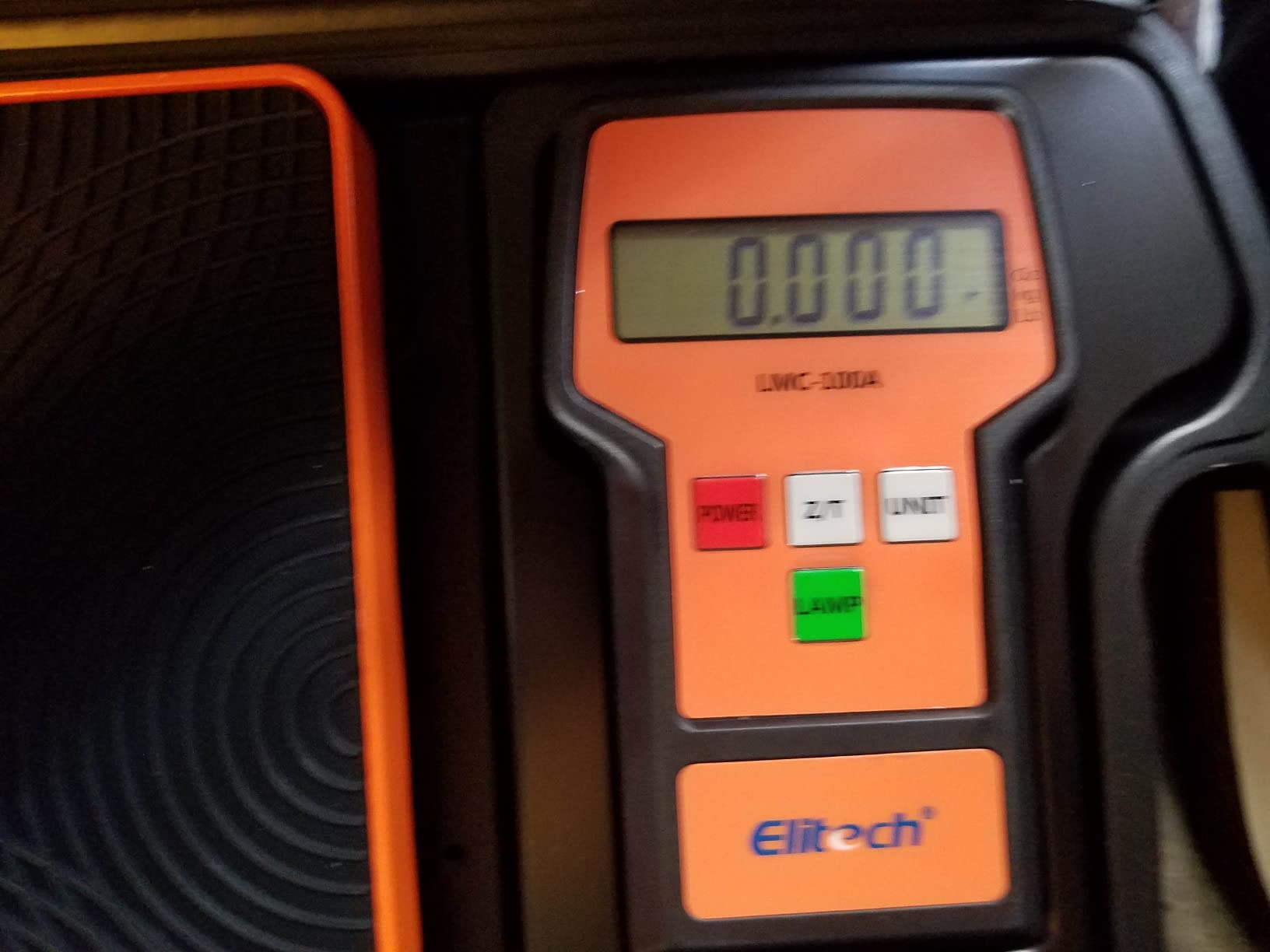 Elitech Refrigerant Scale 220 lbs, HVAC Freon Charging Scale, LMC-100A+ | ±0.05% Reading Accuracy +10g, Kg/Lb/Oz Units, Aluminum Alloy Construction, 9