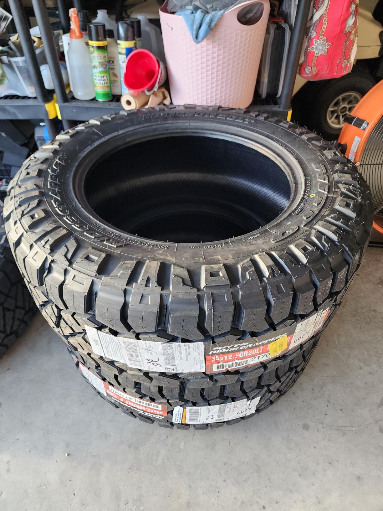 NITTO Ridge Grappler All Season Radial Tire - 35x12.50R20LT F 125Q customer photo 2