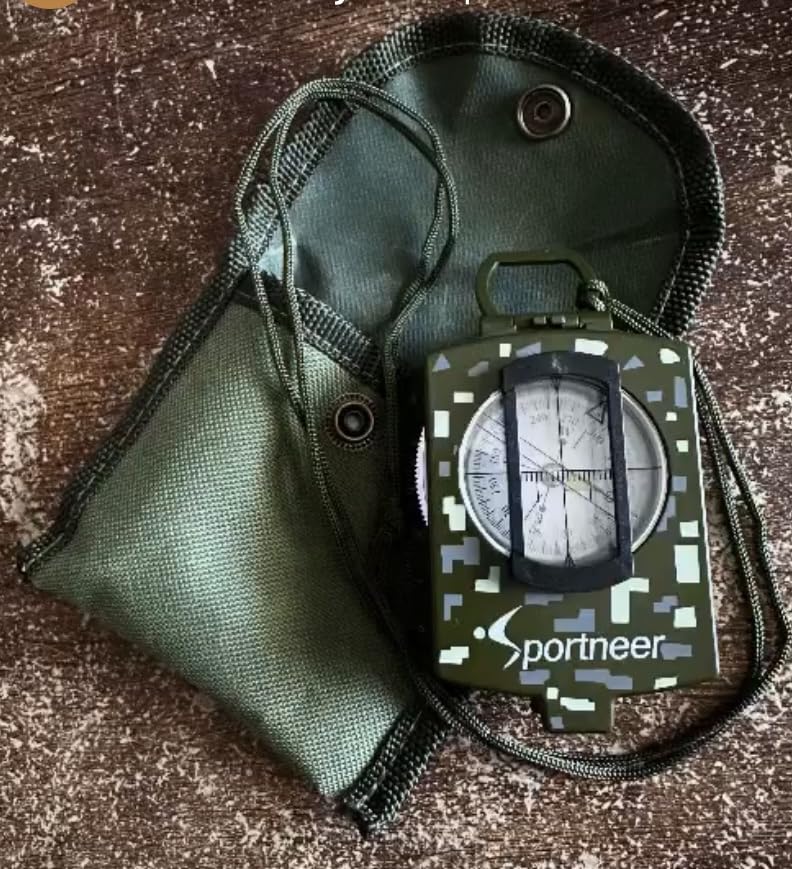 Sportneer Compass: Accurate Durable Lightweight Orienteering Compass with Strap and Carrying Case, Glow in The Dark Waterproof Hiking Essentials for Camping Backpacking, Best Survival Gifts for Kids customer photo 2