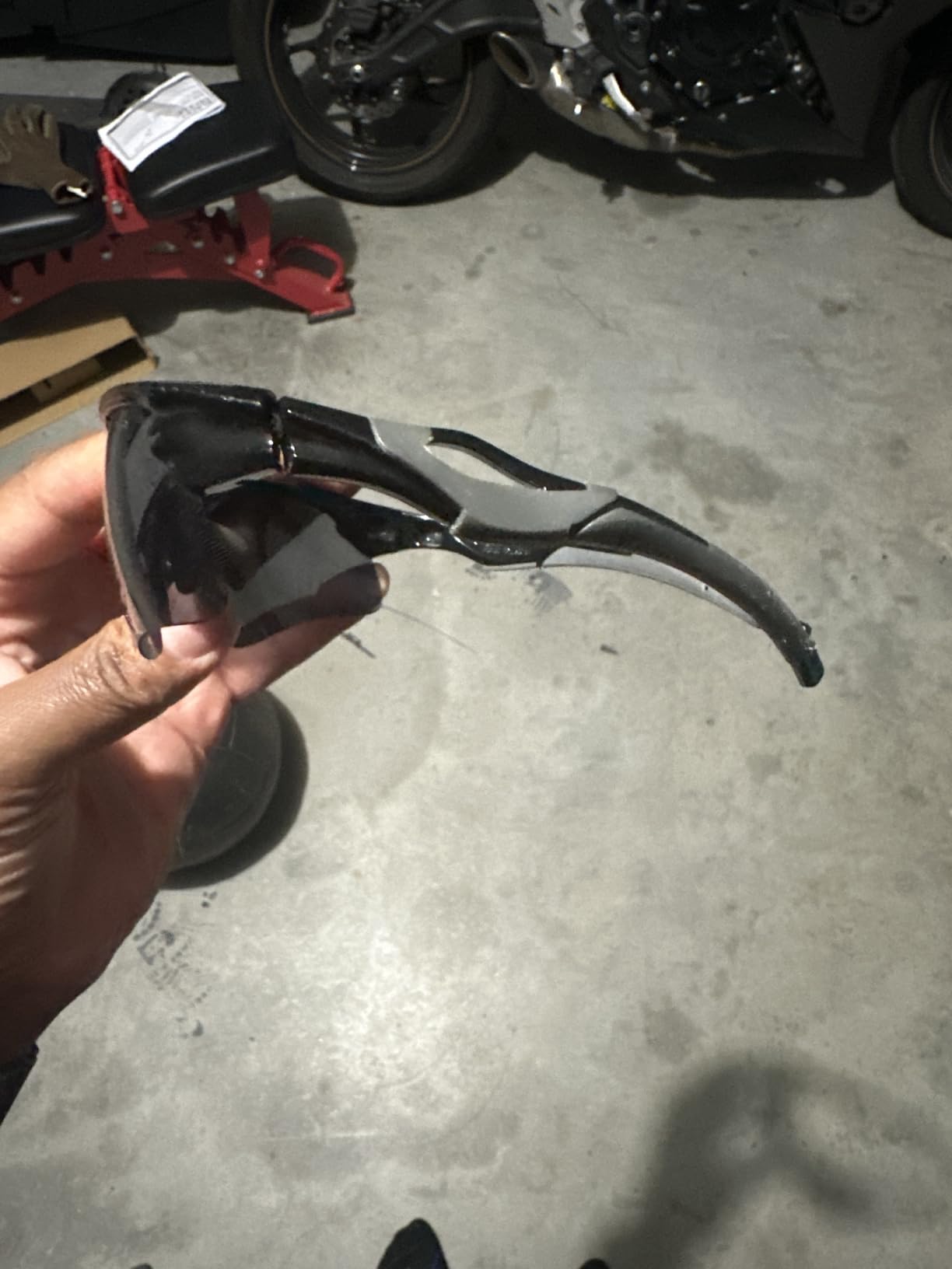 Smith & Wesson M&P Harrier Half Frame Interchangeable Shooting Glasses with Impact Resistance & Anti-Fog Lenses, Black customer photo 2