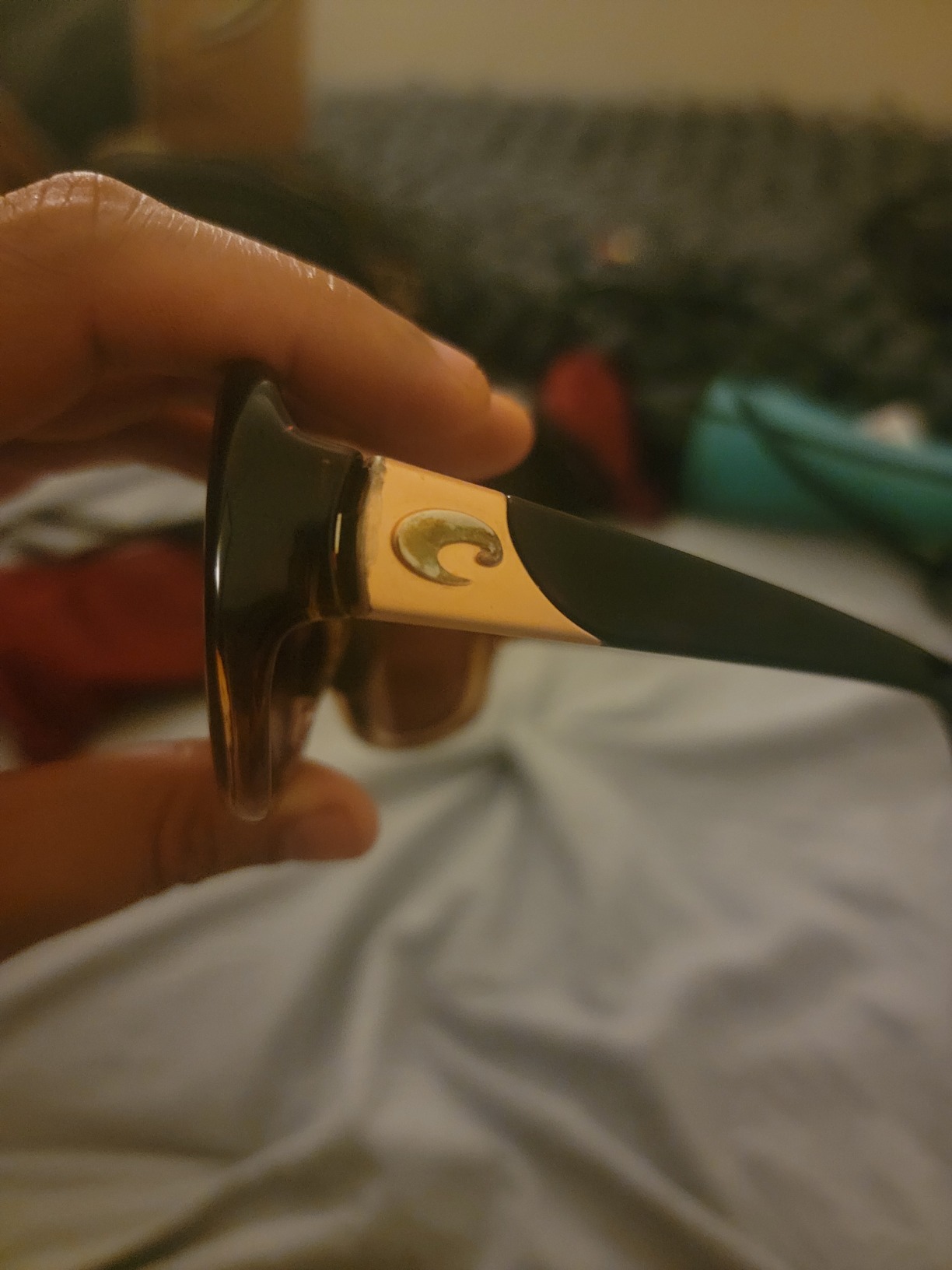Costa Del Mar Womens Gannet Rectangular Sunglasses customer photo 2