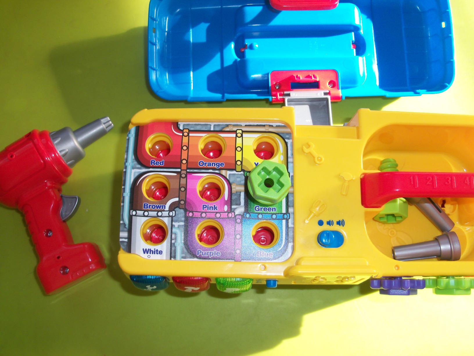 VTech Drill and Learn Toolbox, Orange customer photo 2
