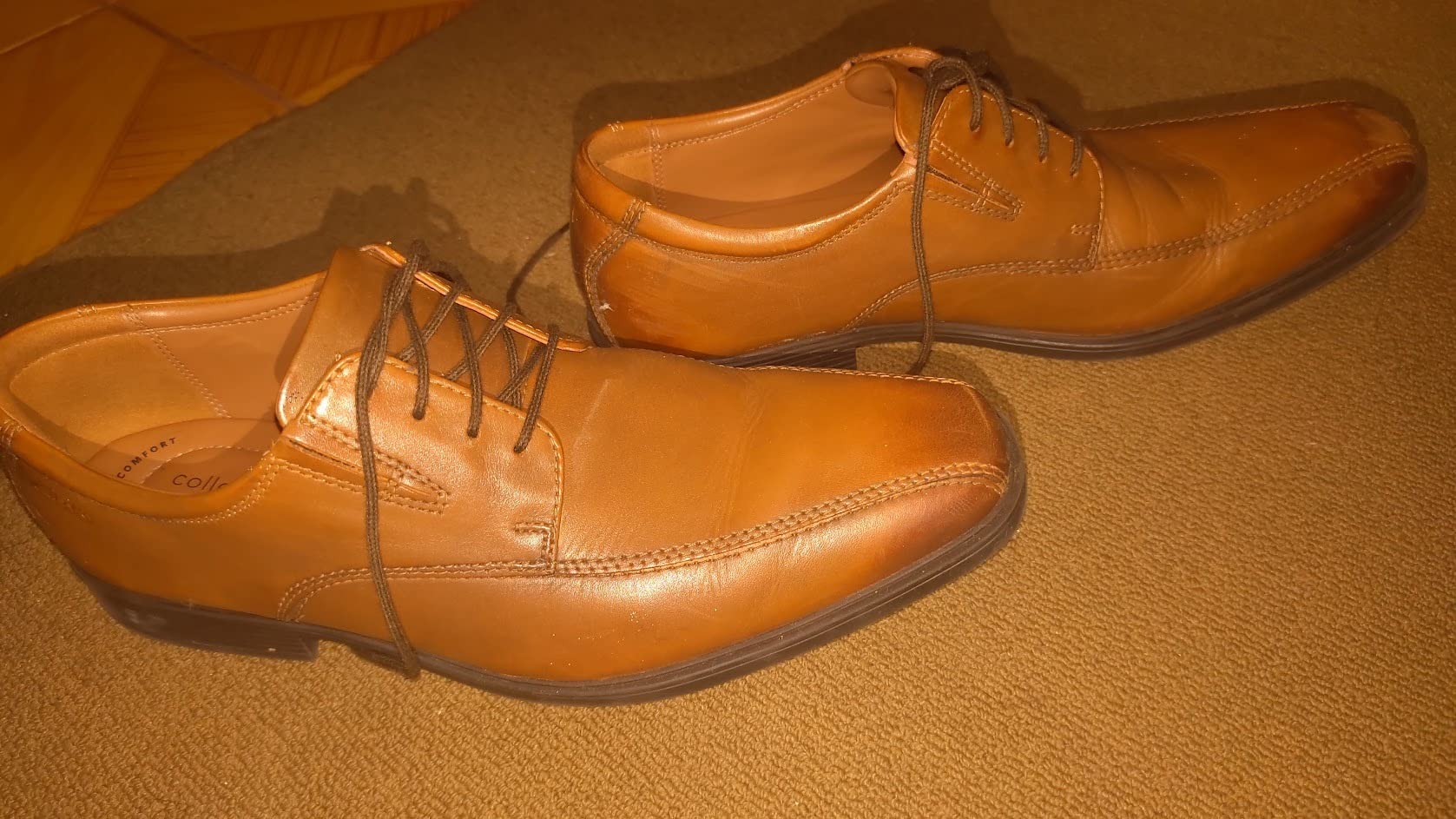 Clarks Mens Derby Lace-up Oxford customer photo 2