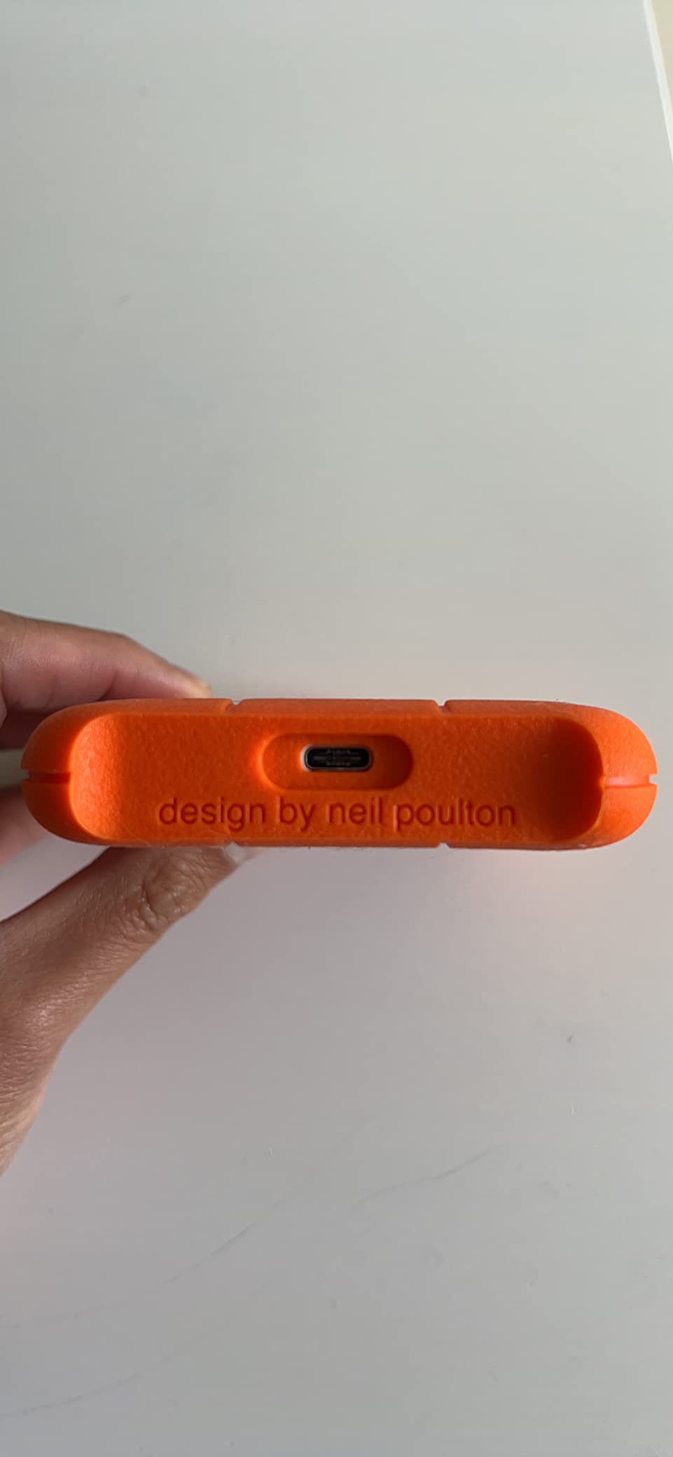 LaCie Rugged USB-C 2TB External Hard Drive Portable HDD, USB 3.0 Compatible, Drop Shock Dust Rain Resistant customer photo 1