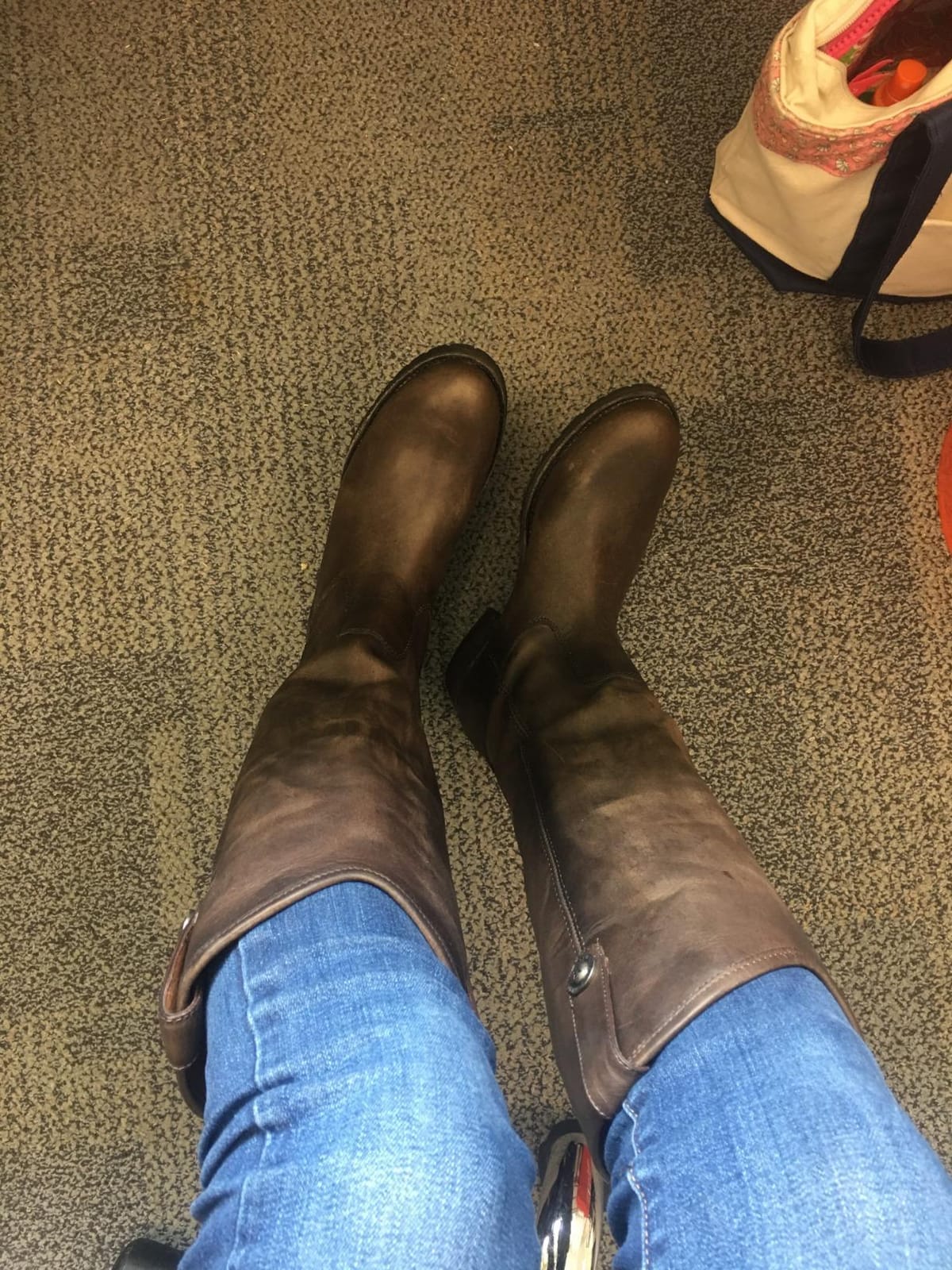 Frye Melissa Button 2 Equestrian-Inspired Tall Boots for Women Made from Hard-Wearing Vintage Leather customer photo 2