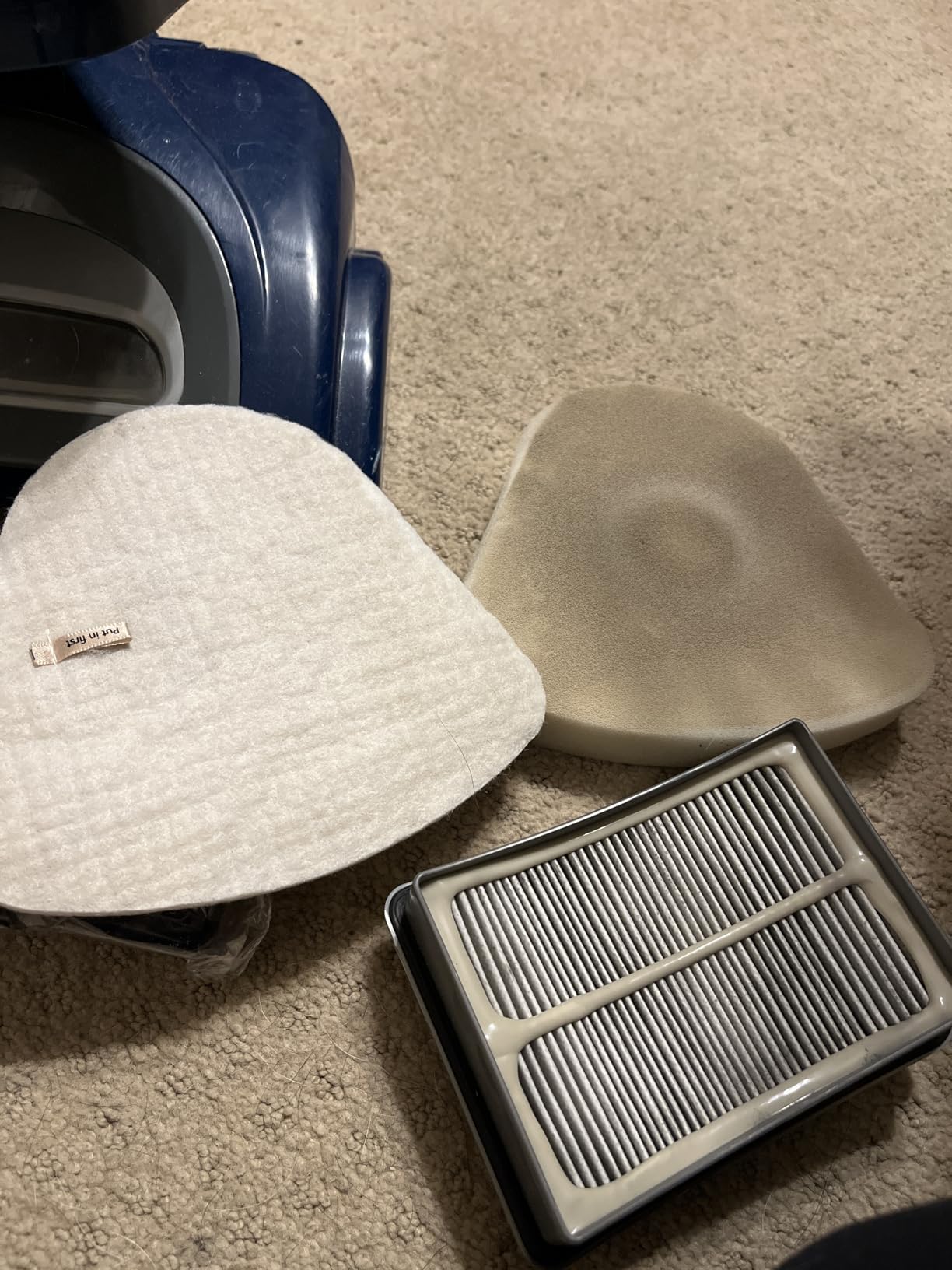 Vacuum Filter Replacement for Shark Navigator Lift Away NV350 NV352 NV360 | Also for Shark Upright Vacuum Cleaner Models NV351 NV355 NV356E NV357 NV370 UV440 UV540 CU500, Parts XFF350 XHF350, 4 + 2 Kit customer photo 1
