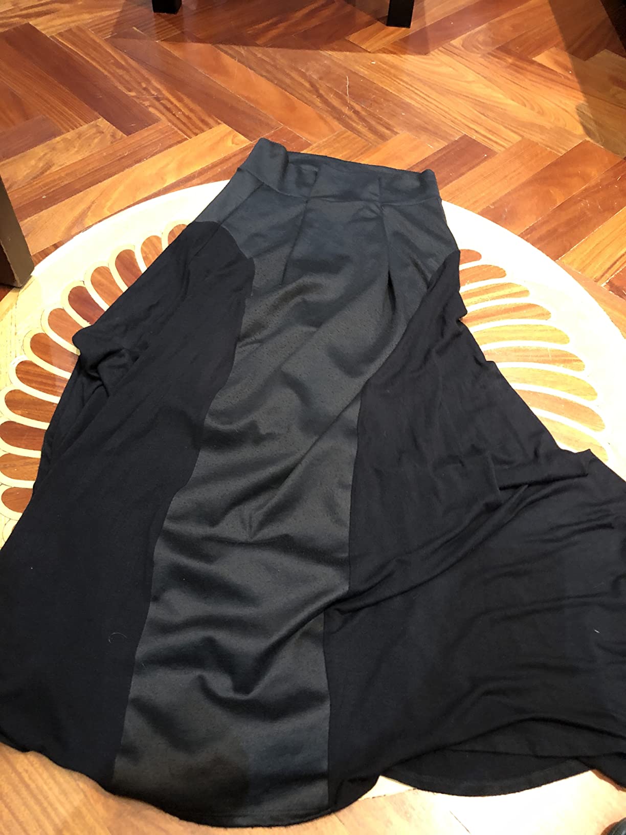 Women's Maxi Pencil Jean Skirt- High Waisted A-Line Long Denim Skirts for Ladies- Blue Jean Skirt customer photo 1