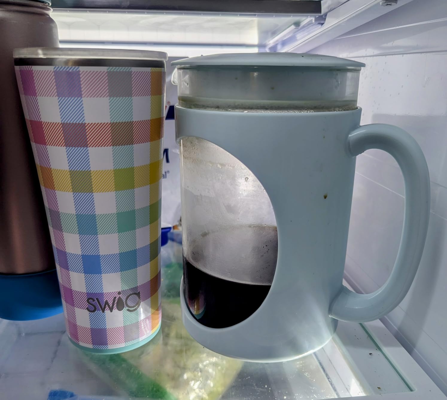 Primula Burke Deluxe Cold Brew Iced Coffee Maker, Comfort Grip Handle, Durable Glass Carafe, Removable Mesh Filter, Perfect 6 Cup Size, Dishwasher Safe, 1.6 qt, Black customer photo 2