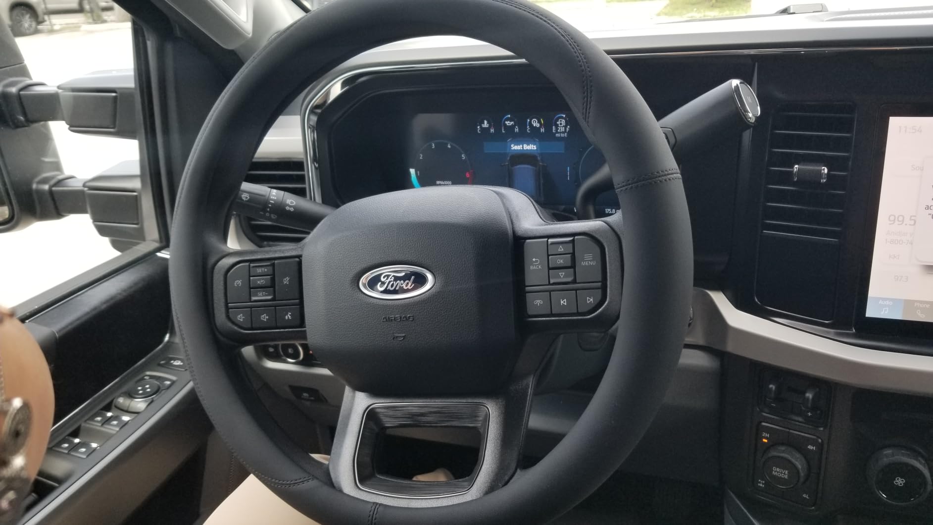 Valleycomfy Microfiber Leather Steering Wheel Cover Universal 15 inch (Black) customer photo 1
