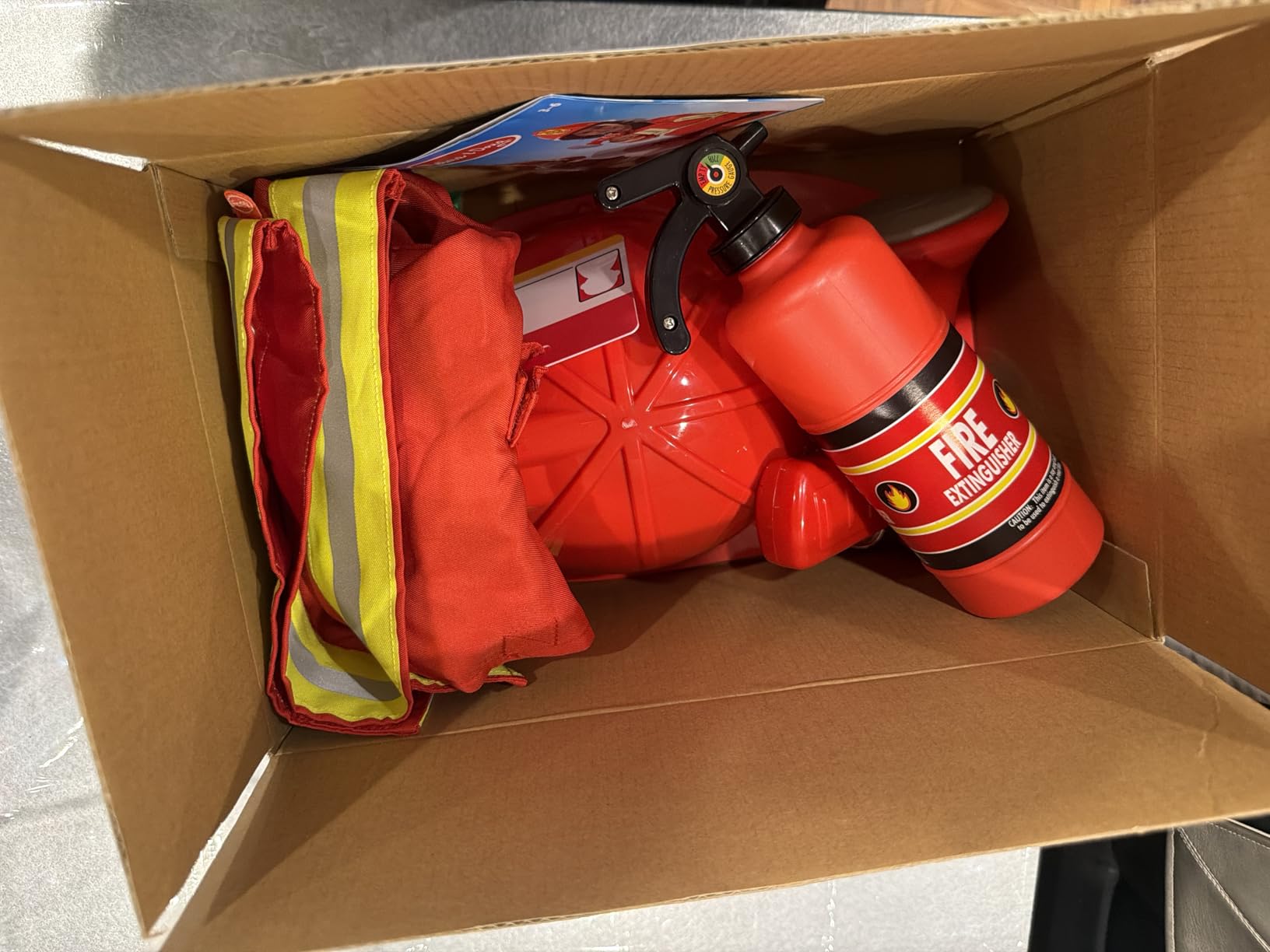 Melissa & Doug Fire Chief Role Play Costume Dress-Up Set customer photo 2