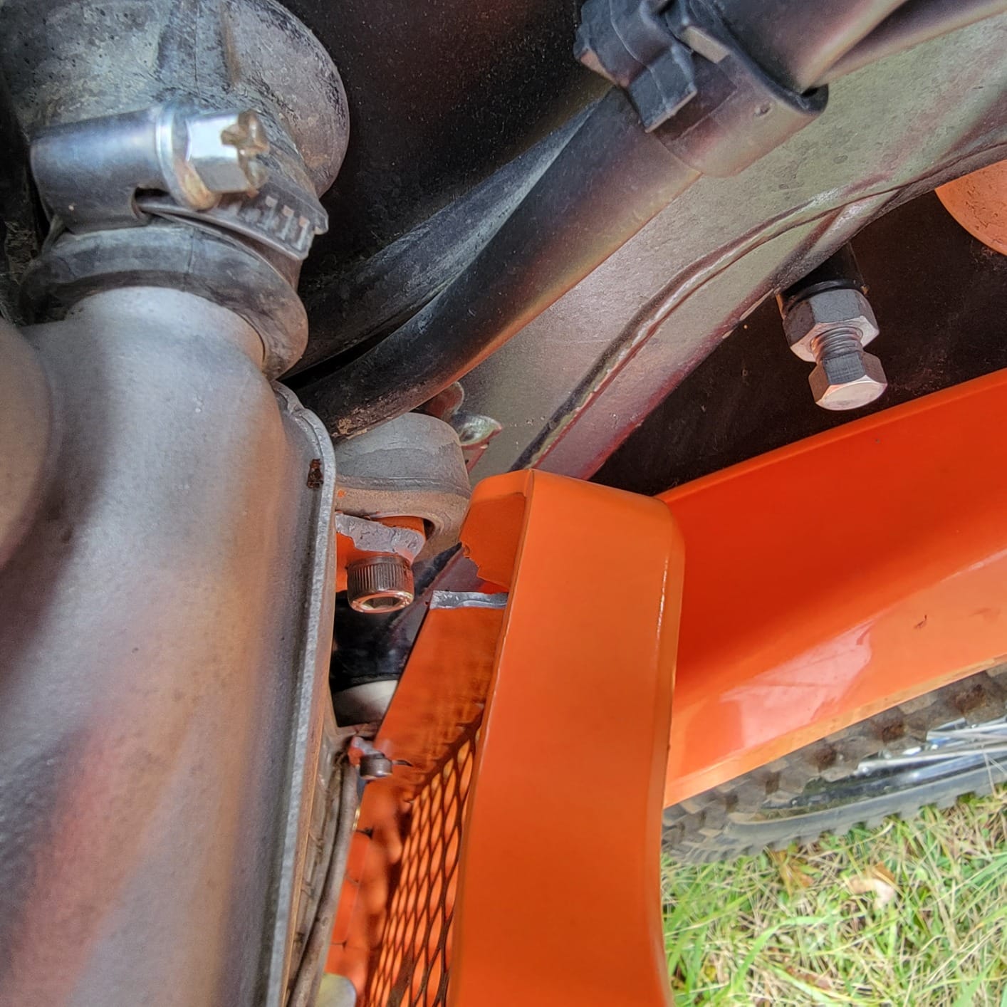 Trail Tech Radiator Guards, Orange - KTM 16-22, (0151-RB03) customer photo 2