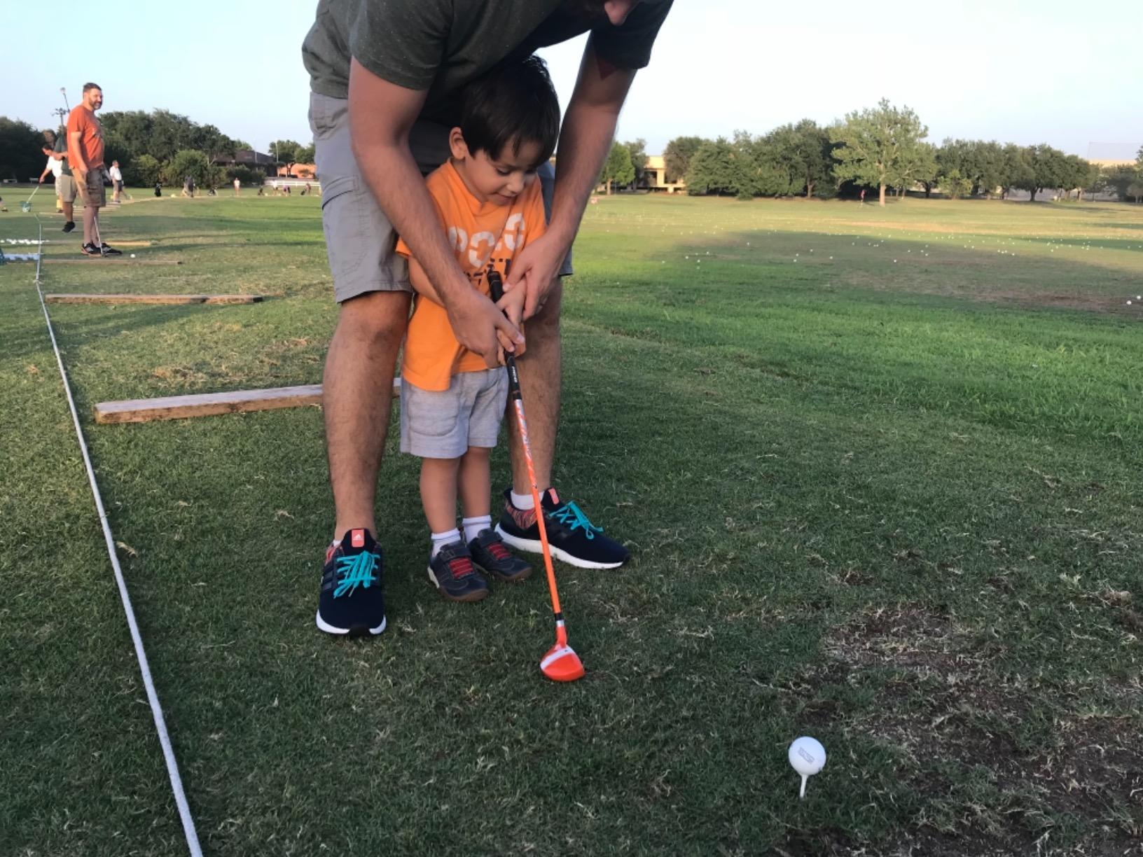 Precise X7 - Kids Complete Golf Club Set | Lightweight Graphite Shafts, Hybrid & Irons, Putter, Stand Bag Included, For Boys & Girls, Ages 3-12, Left/Right Hand customer photo 2