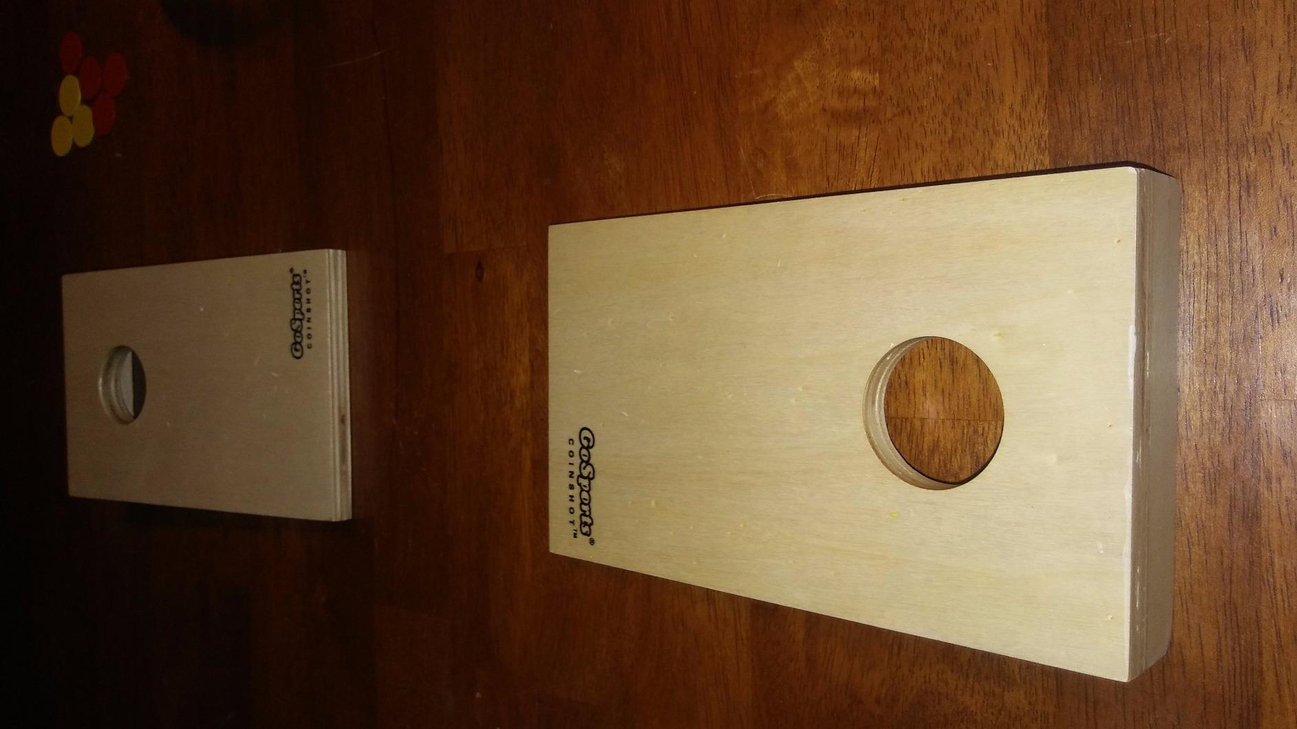 GoSports Coinshot Mini Tabletop Cornhole Game Set customer photo 1