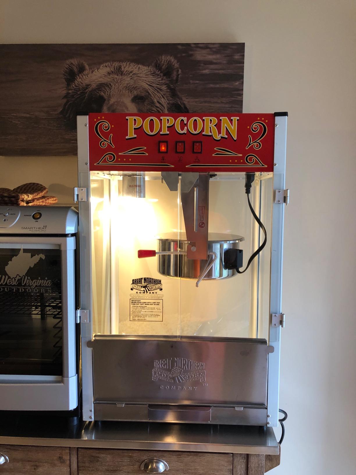 Great Northern Midway Marvel Commercial Quality Popcorn Popper Machine 16 Ounce with Old Maids Drawer, Warming Tray, Scoop customer photo 2