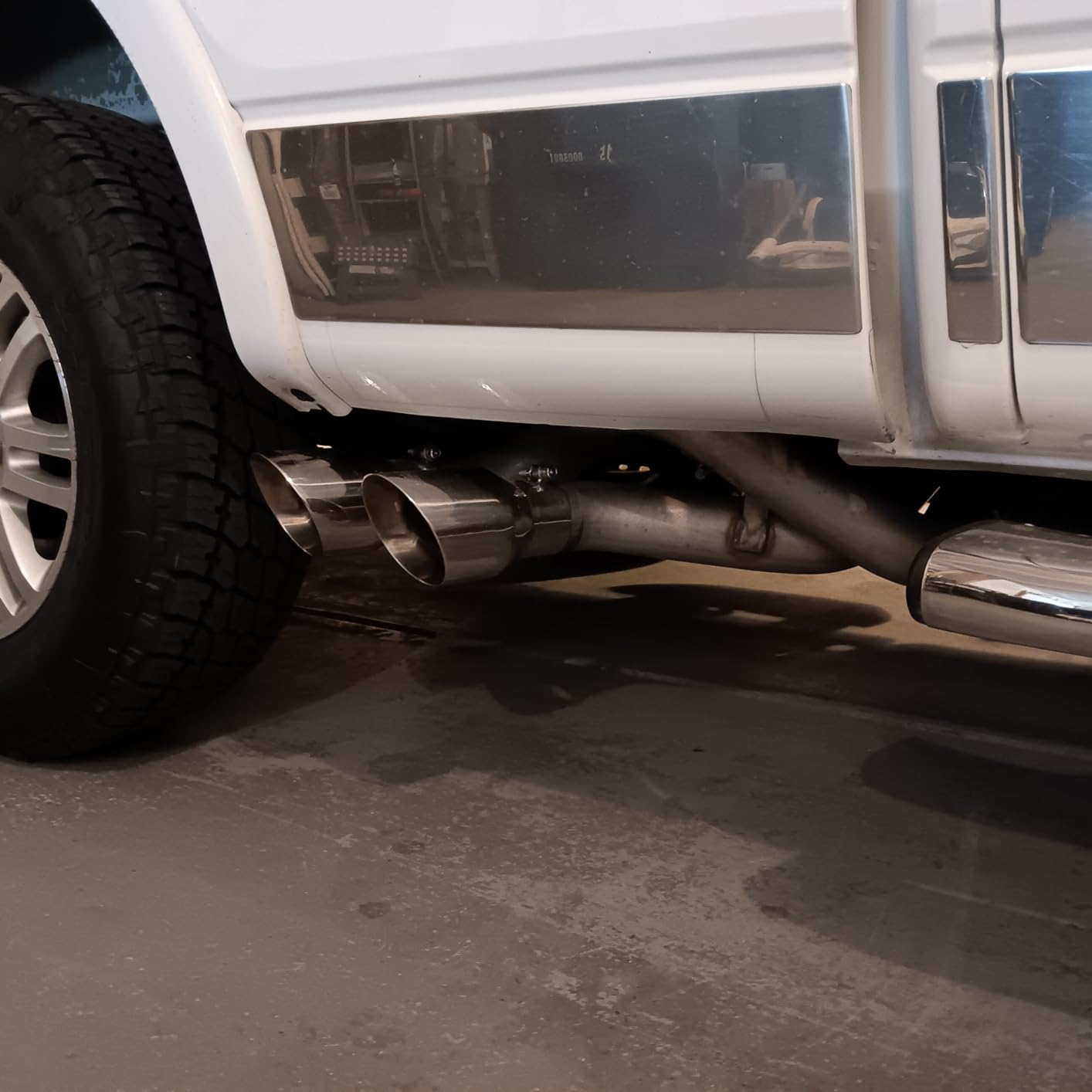 MBRP S5261AL Exhaust System Cat Back (2009-2014 Ford F150 3 inch Pre-Axle Dual Outlet, AL) customer photo 1