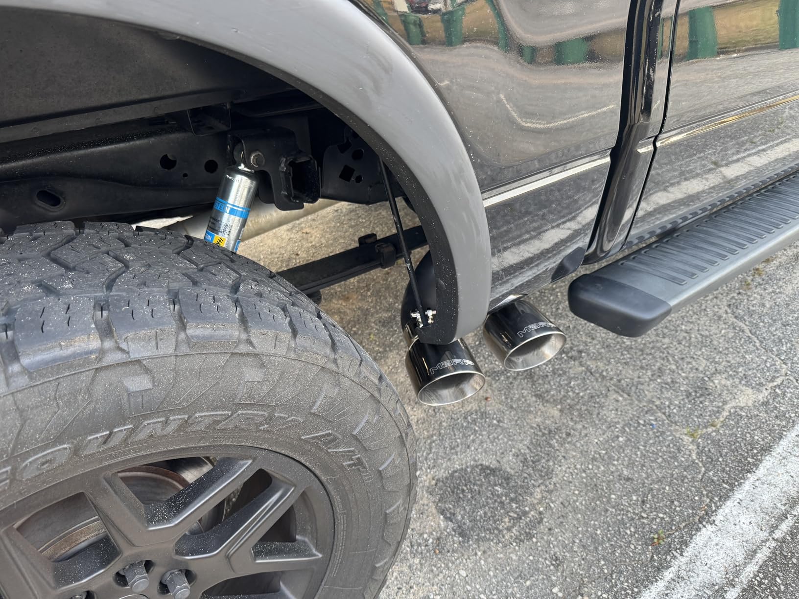 MBRP S5261AL Exhaust System Cat Back (2009-2014 Ford F150 3 inch Pre-Axle Dual Outlet, AL) customer photo 2