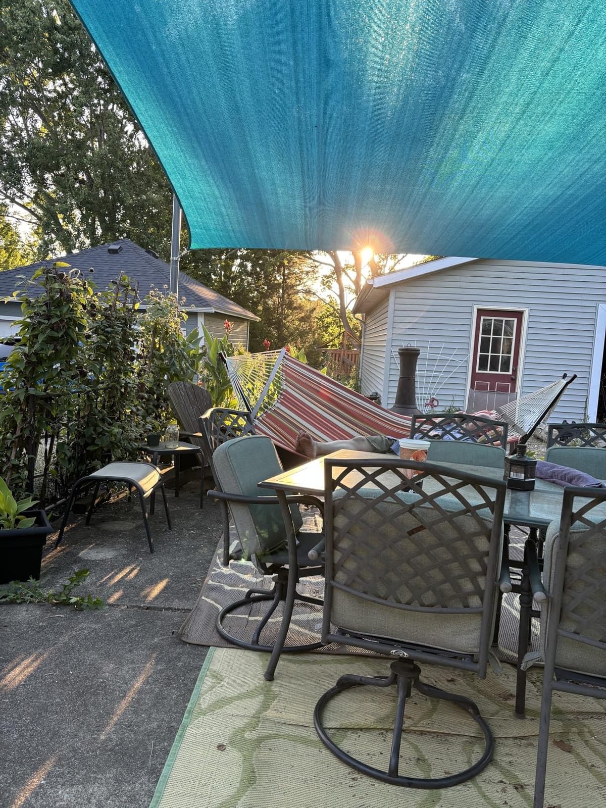 LOVE STORY 12' x 16' Rectangle Sun Shade Sail for Outdoor Patio, Sand customer photo 2