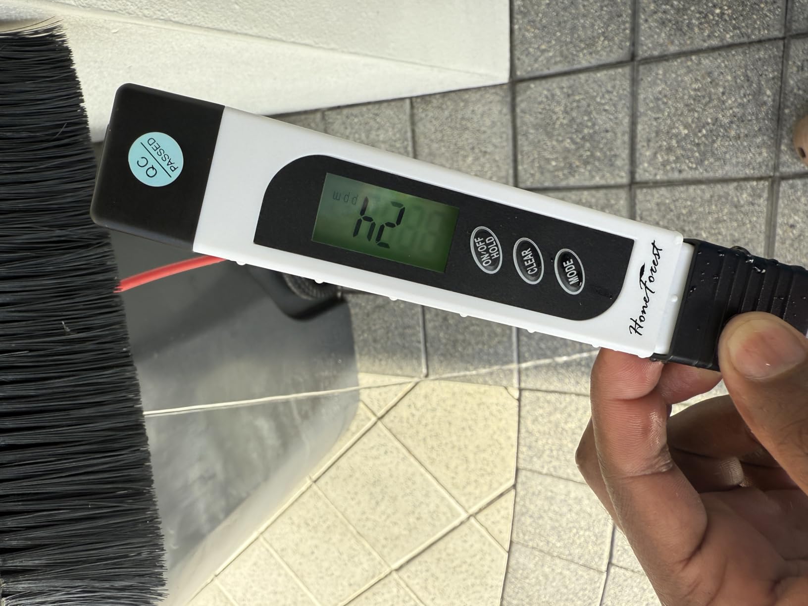 HoneForest TDS Meter, Digital Water Tester - Accurate and Reliable, Measures TDS, EC & Temperature (°F/°C), 0-9990ppm, Water Test Meter for Drinking Water, RO/DI System, Aquariums, etc customer photo 2