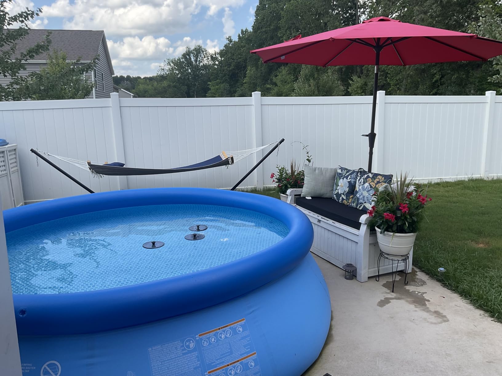 INTEX Easy Set 15 ft x 48in Inflatable Ring Above Ground Pool Set w/Pump customer photo 1