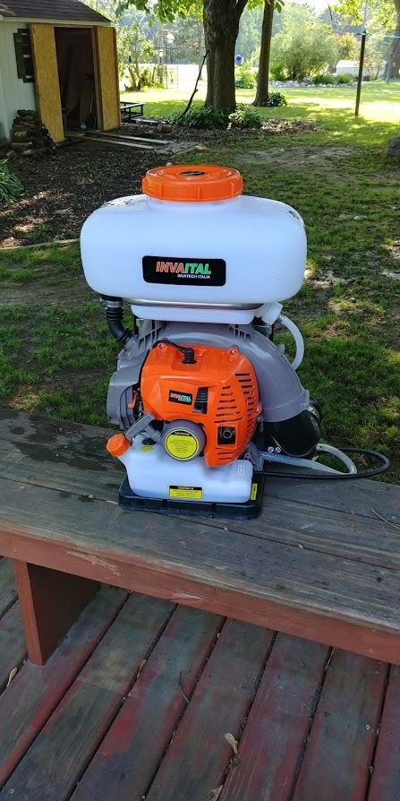 Invatech Italia New Mister Duster Mosquito Sprayer Mosquito Fogger Backpack Sprayer Cold Fogger customer photo 1