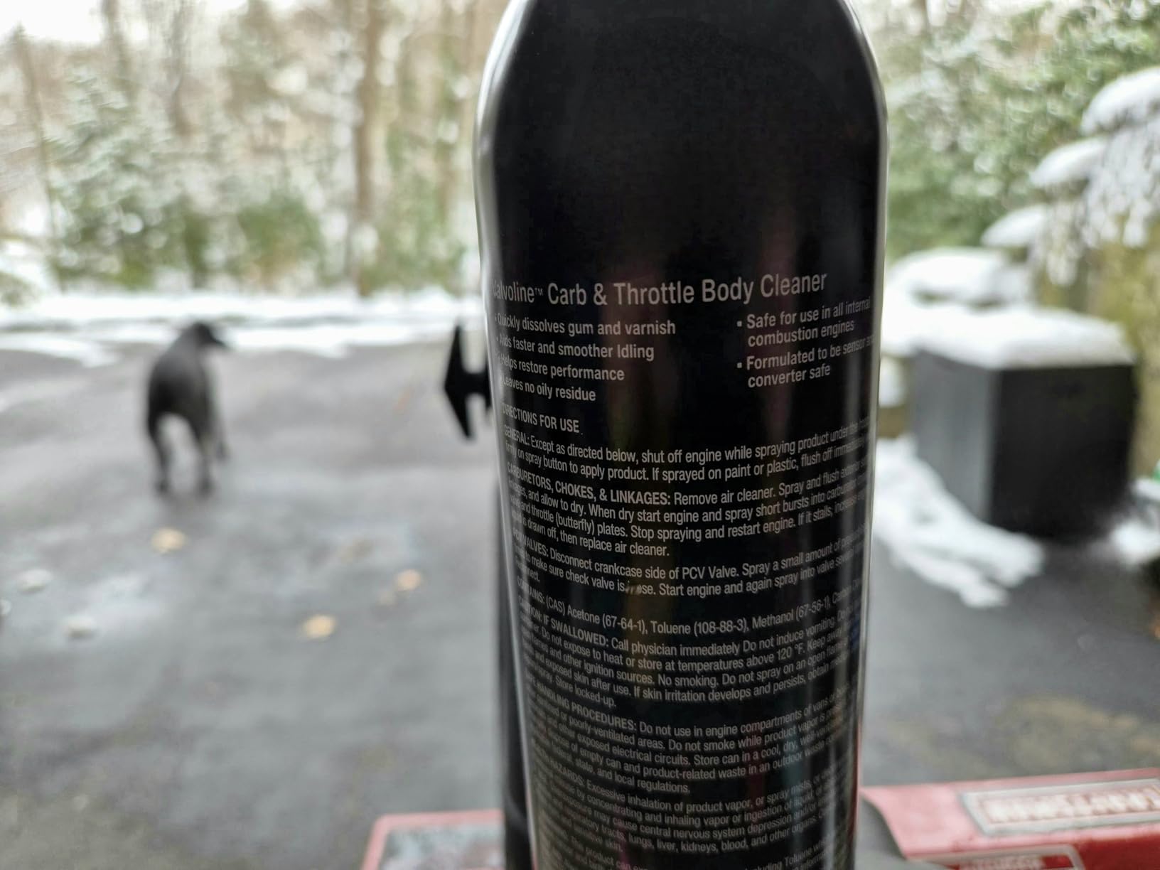 Valvoline Carb, Choke & Throttle Body Cleaner, 13 oz customer photo 2