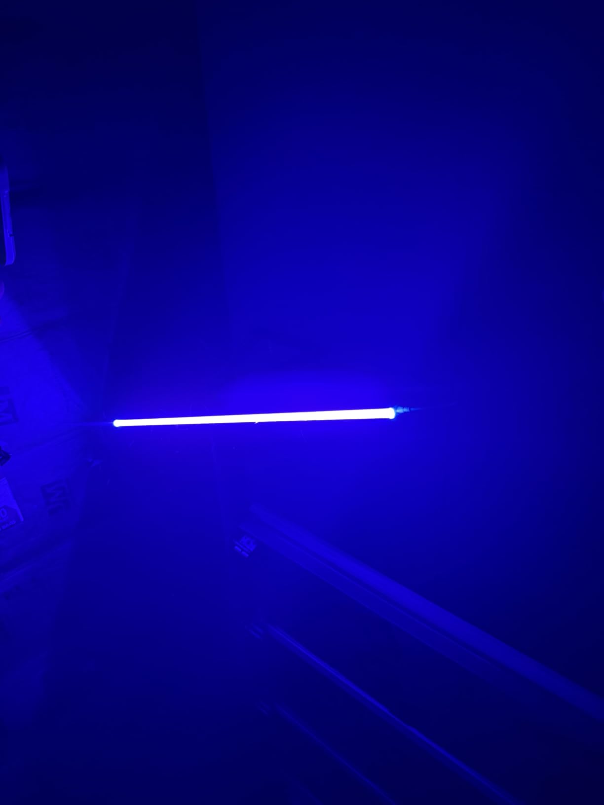 Barrina UV LED Blacklight Bar, 22W 4FT, T5 Bulb for Glow Party, Halloween | Black Light Fixture for Poster and Christmas Party, Fun Atmosphere with Built-in ON/Off Switch, 4 Packs customer photo 2