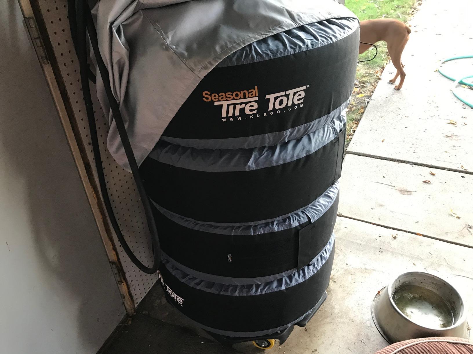 MaxxHaul Heavy Duty Tire Dolly 300 lb Capacity Rolling Wheel Dolly with 4 Swivel Casters Portable Tire Storage and Transport Mover for Garage Shop and Warehouse (80746) customer photo 2