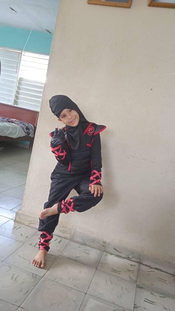 Spooktacular Creations Halloween Ninja Costume, Ninja Outfit Set for Kids customer photo 1