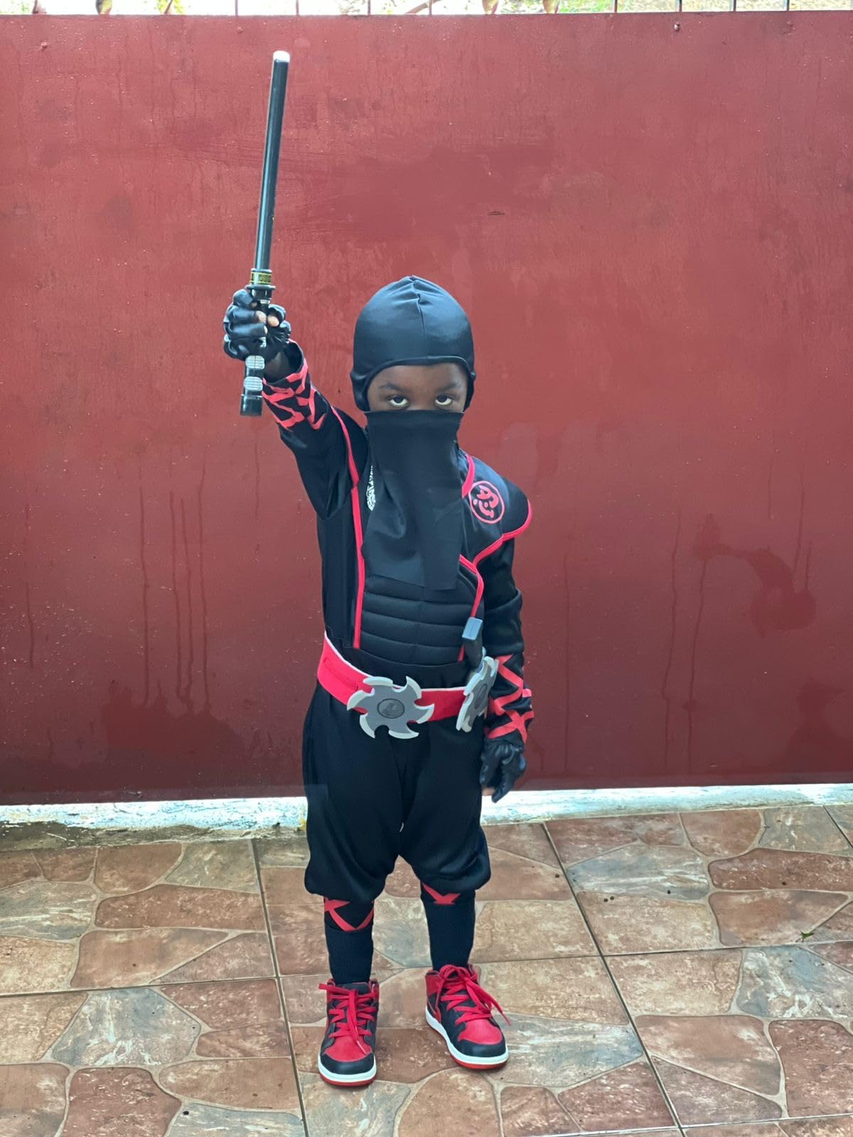 Spooktacular Creations Halloween Ninja Costume, Ninja Outfit Set for Kids customer photo 2