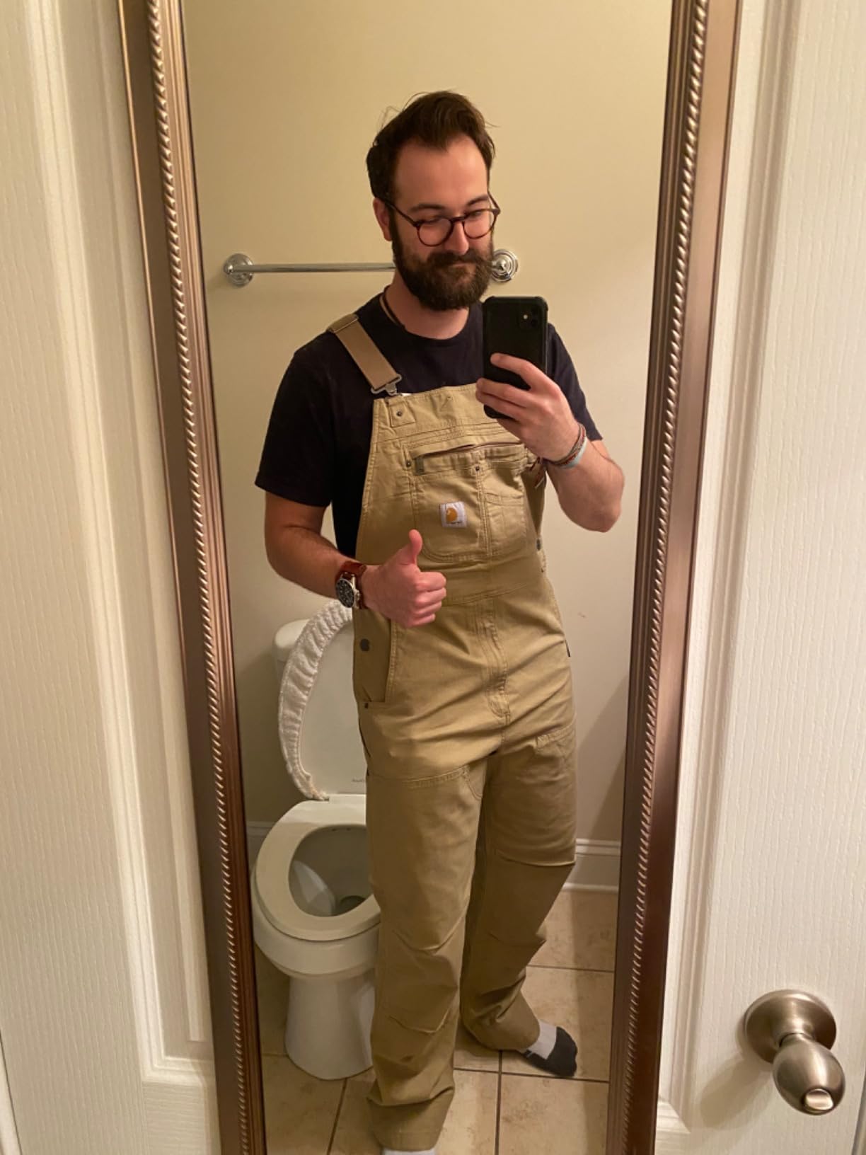 Carhartt Men's Rigby Bib Overall customer photo 1