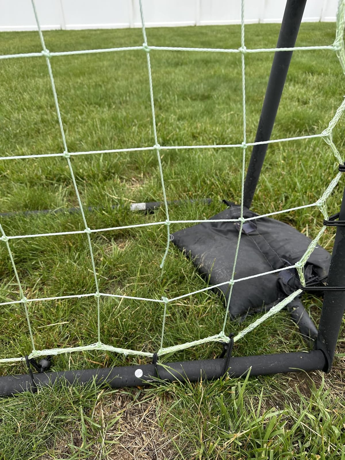 Franklin Sports Soccer Rebounder - Tournament Steel Rebounding Net - Perfect for Backyard Practice and Training - 12' x 6' & 6' x 4' customer photo 2