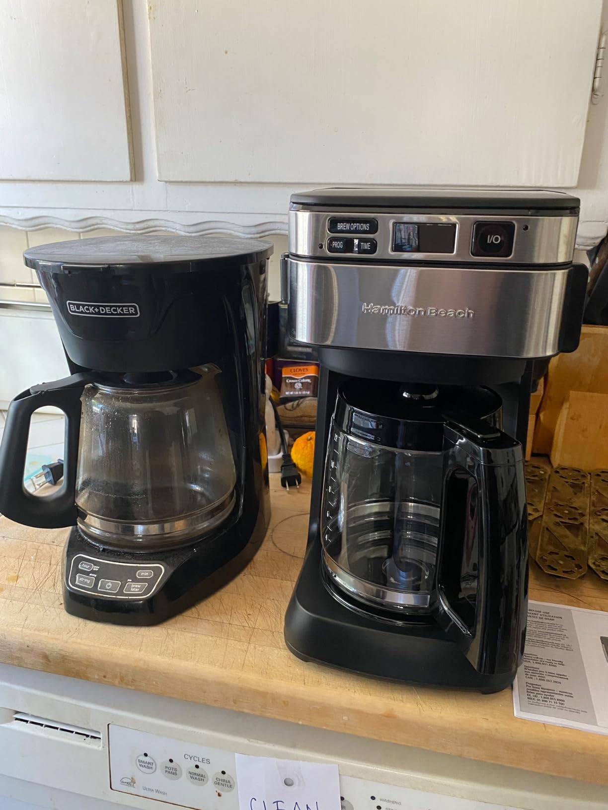 Hamilton Beach FrontFill 12 Cup Programmable Drip Coffee Maker | Regular & Bold Brew Options | Auto Pause and Pour | Glass Carafe | Black with Stainless Accents | 46310 customer photo 2