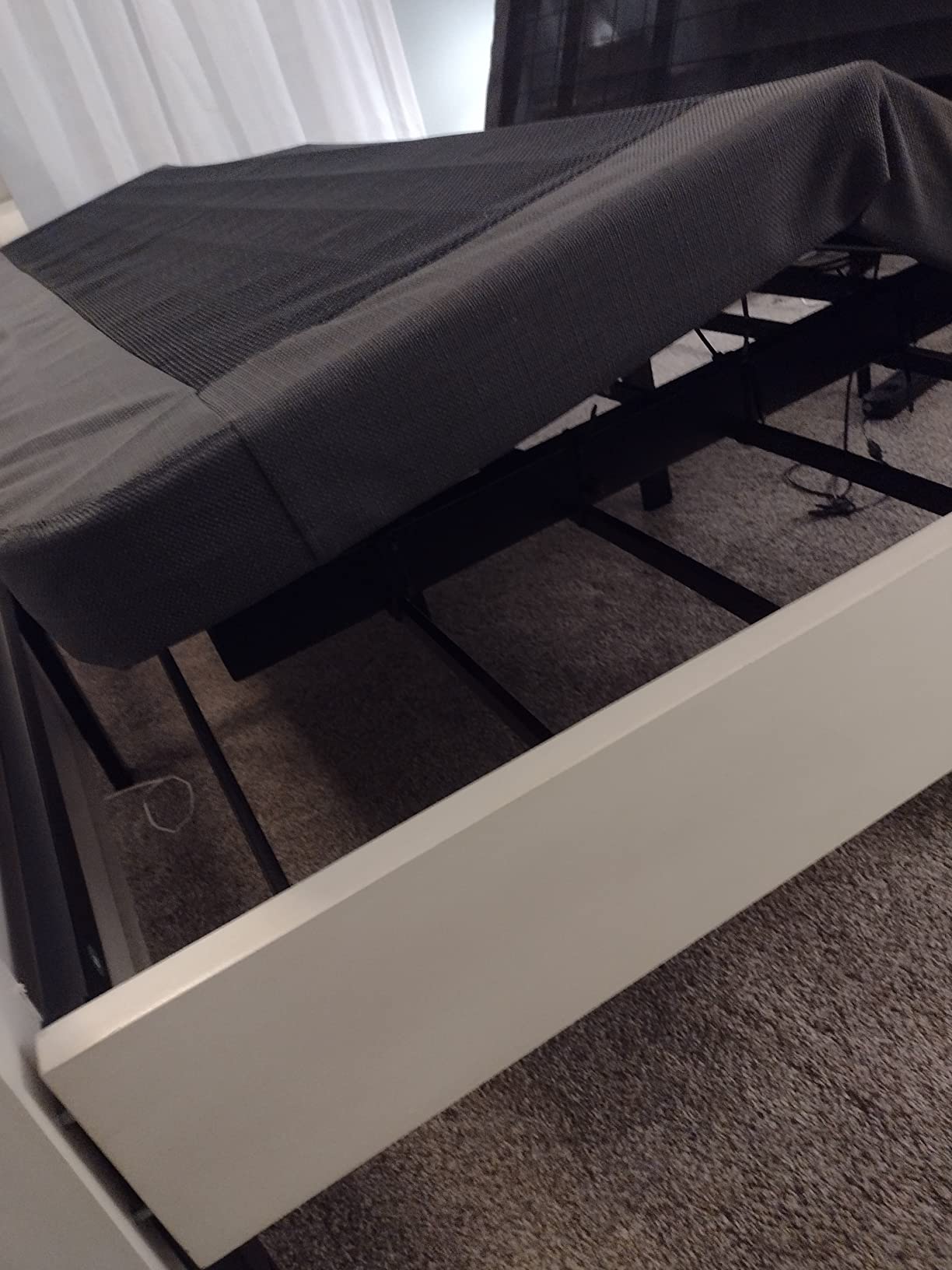 Reverie 4i Custom Adjustable Bed Base - Wireless, Massage, Dual USB Charge, Nightlight, Zero-Gravity, Anti-Snore, Memory Pre-Sets - Queen customer photo 2