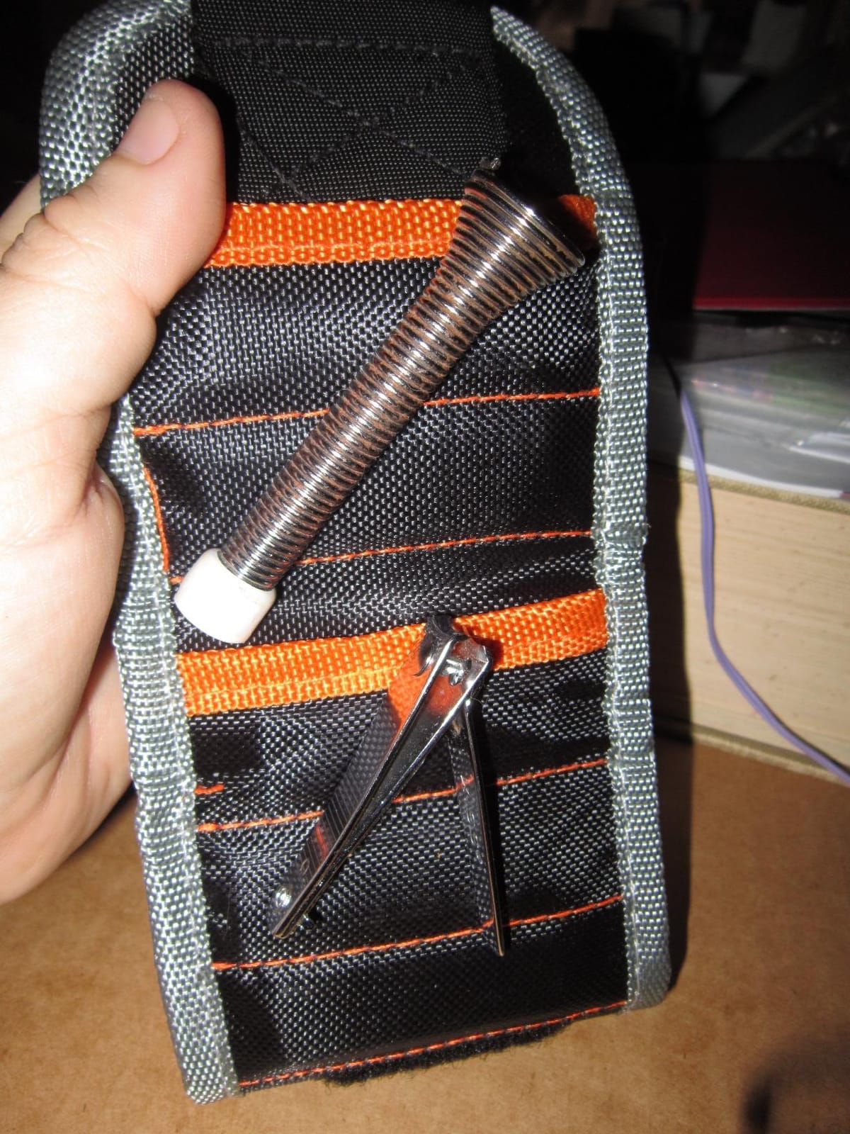 HORUSDY Magnetic Wristband, Premium Tool Belt for Holding Screws Nails Drill Bits with Powerful Magnets customer photo 1