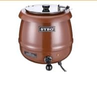 SYBO SB-6000 Commercial Grade Soup Kettle with Hinged Lid and Detachable Stainless Steel Insert Pot for Restaurant and Big Family, 10.5 Quarts, Black customer photo 1