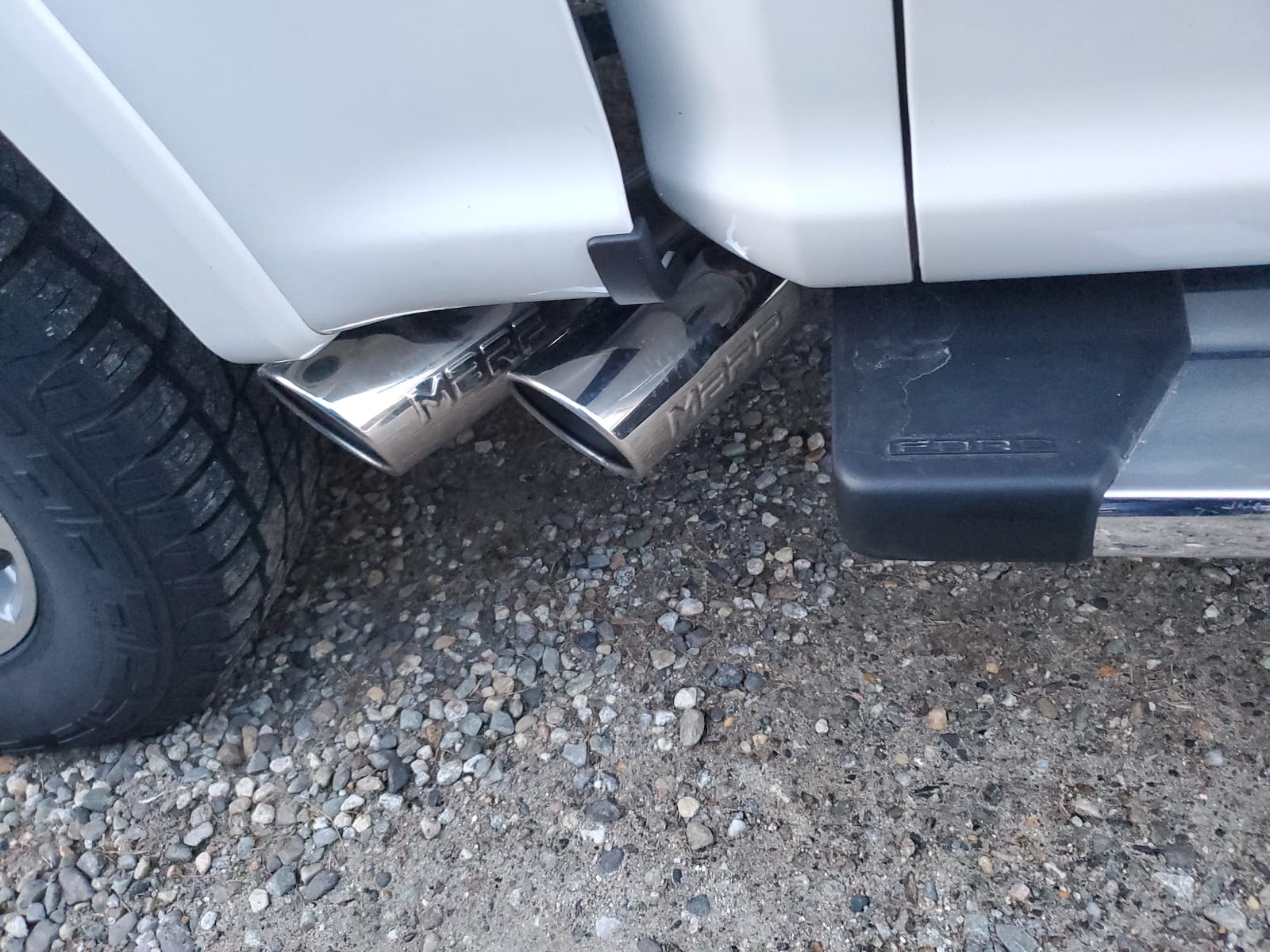 MBRP S5262AL Exhaust System Cat Back (2015 - UP Ford F150 Excluding Reg Cab Short Box 3 inch Pre-Axle Dual Outlet) customer photo 1