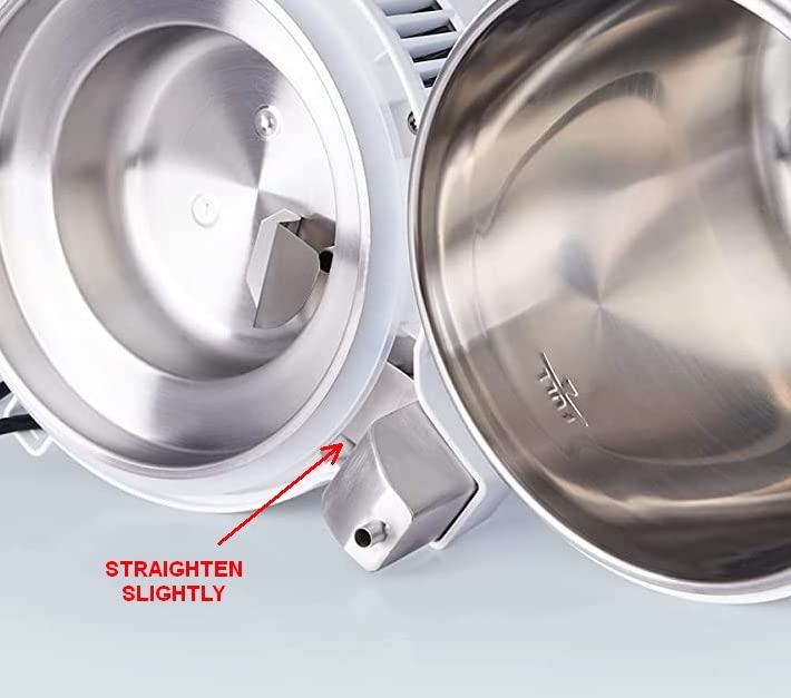 CO-Z 4L Brushed Stainless Steel 750W Countertop Water Distiller with Glass Pot, Auto Shut-Off at 302F customer photo 2