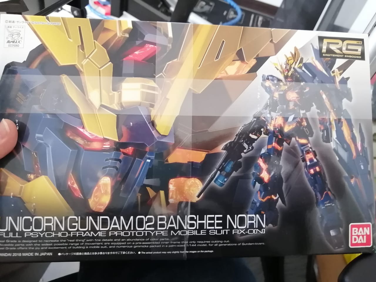 Bandai Spirits Hobby MG 1/100 Unicorn Gundam 02 Banshee (Ver. Ka) Gundam UC Model Kit customer photo 1