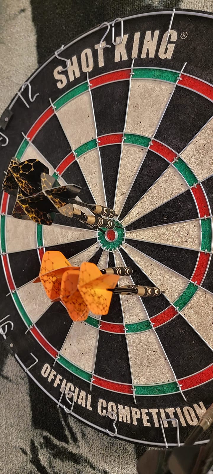 CC-Exquisite Premium Steel Tip Darts Set - Professional Darts, Brass Barrels customer photo 1